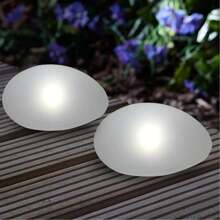 Solar Pebble Lights, Multiple Colors, Outdoor 4 Pebbles Shape Decorative Stone Plastic Lights For Garden Lawn Waterproof.