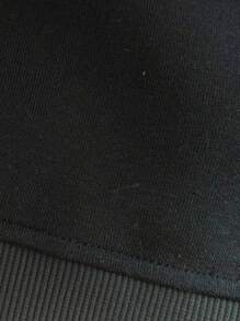 2025 Autumn And Winter New Loose American Casual Thickened Half Zipper Velvet Hooded Sweatshirt For Men