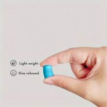 2 Sleep Earplugs, Noise Proof Sleep, Soft Sponge Rebound, For Students To Study And Work From Home, Sleep Noise Proof Snoring Super Sound Insulation Industrial Machinery Noise Reduction Artifact