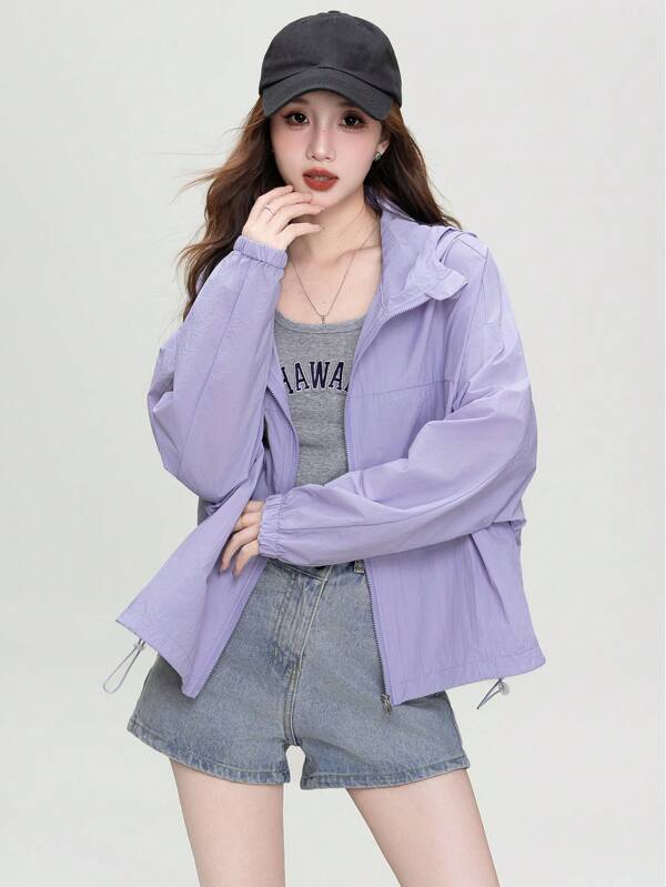 Fashionable Versatile Women's Lightweight UV Protection Cardigan