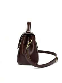 Dedoo Bolso de mujer con tapa abatible de dos capas, bolsos cruzados de lujo casuales, bolsos de mano de alta calidad, bolsos de mensajero de moda