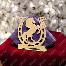 10 Servilleteros Vaquero Caballo Herradura Varios Modelos MDF - HERRA45 - Ver 2