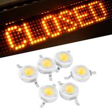 1W High Power LED Beads Light Emitting Diode Chips SMD For DIY Lighting Fixtures Warm White - Multicolor - View 4