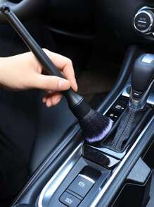 1 Pc/2 Pcs/4 Pieces Car Cleaning Gel Interior Cleaning Soft Adhesive Car Gap Air Vent Cleaning Mud Keyboard Cleaning Glue Interior Cleaning Brush