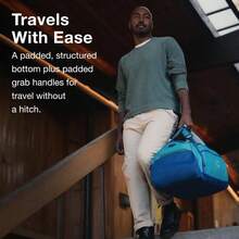 Unisex Daylite Duffel 45 - BlueSpikemoss/Alkaline - View 5