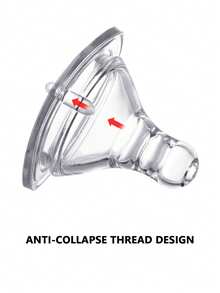 液体硅胶奶嘴适用于各种宽口婴儿奶瓶，婴儿奶嘴提供自然的母乳喂养体验