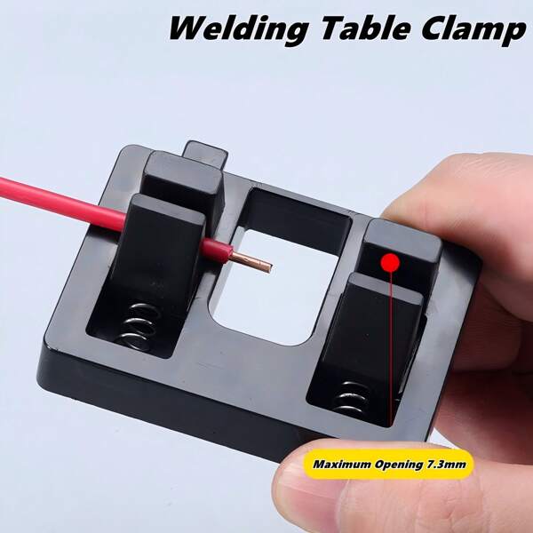 1 pièce Support de base ajustable à vide, gabarit de soudage pour carte mère, dispositif de fixation de soudage, outil de positionnement de soudage, dispositif de fixation de soudage de fil électronique, dispositif de fixation de réparation de fil
