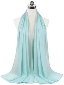 1 pieza Pañuelo de cabeza de gasa de unicolor elegante con perlas, hiyab musulmán versátil, adecuado para abayas de todas las estaciones, se puede usar como chal protector solar para vacaciones y atuendo modesto simple diario (Este producto es de 70*180cm talla única, debido a las diferencias de iluminación y pantalla, puede haber algunas diferencias de color, no se aceptan devoluciones por problemas de color o talla) - Gasa perlada - Ver 42