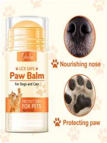 Crema de cuidado de las patas para mascotas con aceite de aguacate y cera de abeja blanca, previene el secado y las grietas, cuidado hidratante para las patas (modelos nuevos y antiguos distribuidos al azar)