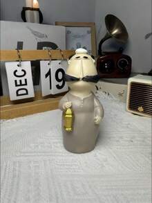 1pc Resin Musical Instrument Brother Ornament, Suitable For Holiday Decoration, Best Gift For Birthday Graduation - Multicolor - View 3