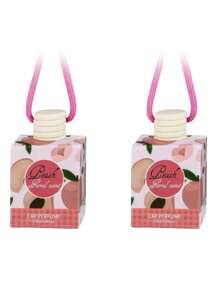 8ml Aroma Pendant Air Freshener, Remove Odors And Has A Long-Lasting Fragranceo Freshen The Air In Bathrooms, Decorate Cars And For Aromatherapy, Wonderful Winter Gift For Women And An Excellent Gift For Best Friends