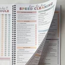 ADHD Cleaning Schedule, Home Cleaning Checklist For Week, Month, Year, Organization, Household Chores Book