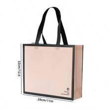 15pcs/ Non-Woven Fabric Clothing Store, Clothing Packaging Bag, Shopping Shopping Gift, Hand-Held Bag Summer Cooling,Beach,Travel