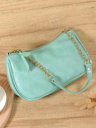 Fashionable, Casual, And Minimalist Chain Underarm Bag With Flap Shoulder Bag, Suitable For Shopping, Wallet, Shopping, Young Women, College Students, Newcomers, And White-Collar Workers. They Are Very Suitable For Offices, Universities, Work, Business, Commuting, Outdoor, Travel, And Outings