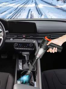 Aspiradora portátil inalámbrica para coche de 3 en 1, alta potencia, aspiradora de mano inalámbrica para coche, hogar, oficina, pelo de mascotas, accesorios de coche