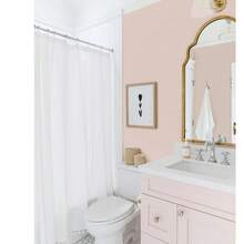 1 Cuộn Giấy Dán Tường Màu Hồng Pastel Mờ, Giấy Dán Tường Vinyl Tự Dính Có Thể Tháo Rời Để Trang Trí Phòng, Thích Hợp Cho Nhà Bếp, Phòng Tắm, Trang Trí Phòng Ngủ, Giấy Dán Tường Bóc Và Dán - Màu Hồng baby - Xem 9