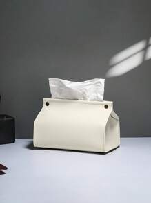 1/2 Pcs Leather Tissue Box Holder, Car Tissue Paper Dispenser