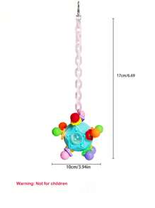1pc Parrot Chew Toy, Boredom Relief Bite Stick Cage Toy For Medium And Small Sized Parrots, Intellectual Entertainment