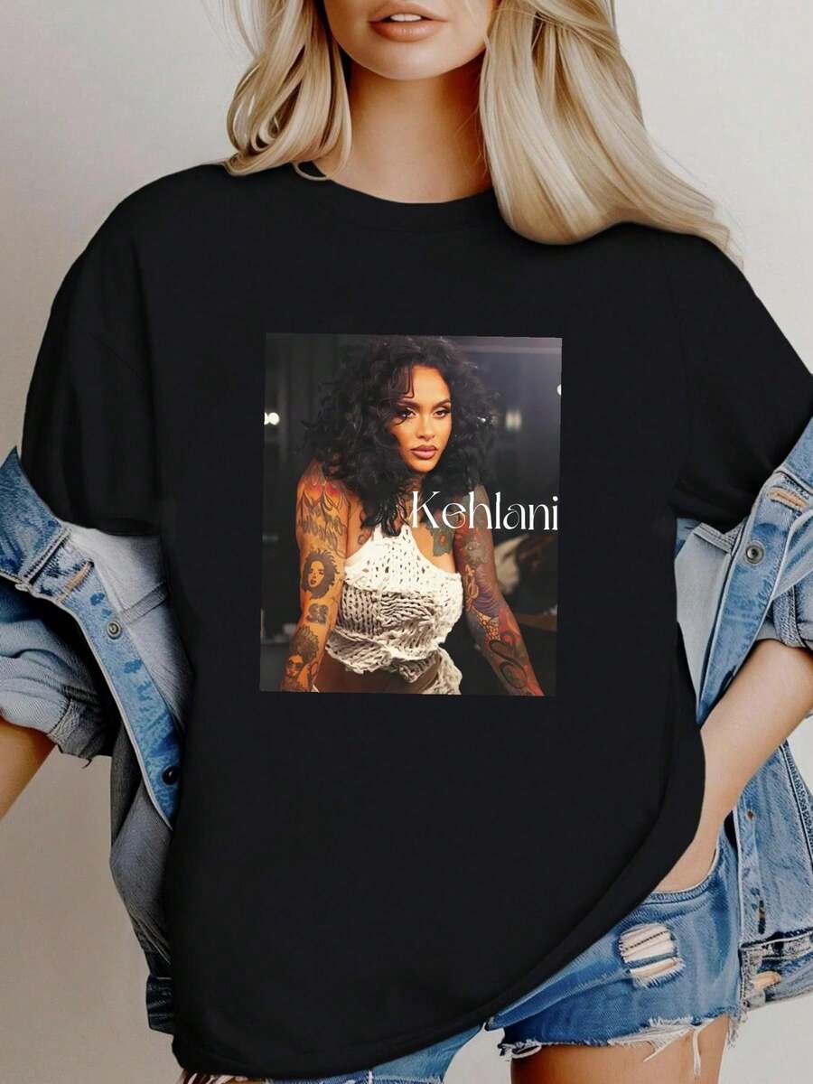 180g pure Cotton Kehlani Giving Looks T Shirt R N B Rapper Rap For Her ...