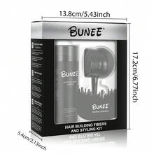 头发增厚纤维和造型套装头发增厚纤维粉，可立即使稀疏头发变厚 - 多色 - 查看 10