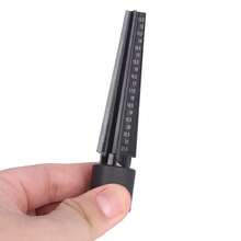 Medidor de anillos de cera, mandril, cortador de tubos de cera, agrandar agujeros de tallado, moldes de anillos, modelado de anillos de cera para joyería, diámetro interno - 1 - Ver 6