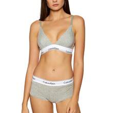 Calvin Klein UNLINED TRIANGLE - Gray melange - View 2