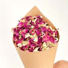 1 paquete/30g Pétalos de flores secas surtidas de rosa, crisantemo y azul - Adecuado para decoración del hogar, armario, gabinete de cocina, ambientador, festivales, bodas, decoración de fiestas, velas aromáticas DIY y potpurrí