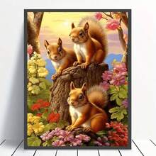 1 Stück DIY Diamant Malerei Set, 5D Premium Diamant Kunst Set, Vollrunde Diamanten, Lässig & Stressabbau Handwerk, perfekter Diamant Malerei Effekt, exquisite Kunstwerke, Geburtstags-/Feiertagsgeschenk, Wand-/Eingangs-/Schlafzimmer Dekoration, Weihnachtsgeschenk