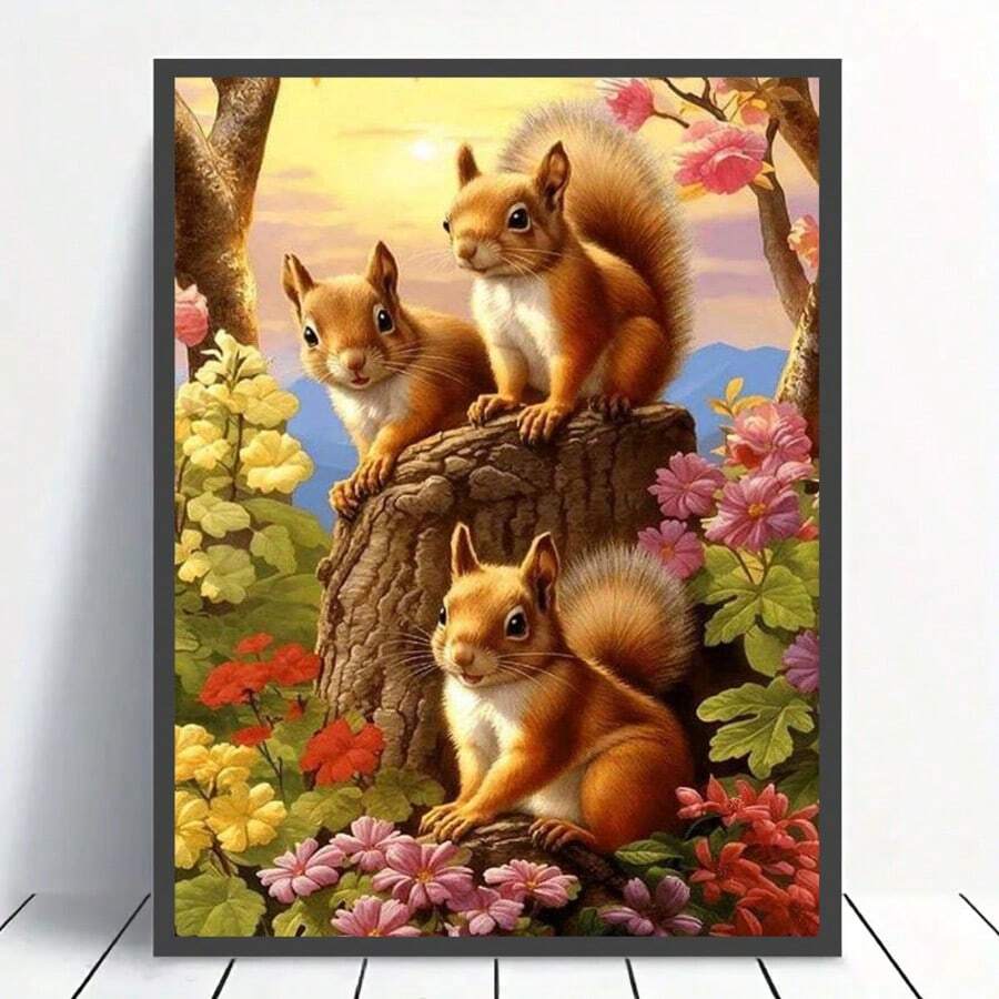 1 Stück DIY Diamant Malerei Set, 5D Premium Diamant Kunst Set, Vollrunde Diamanten, Lässig & Stressabbau Handwerk, perfekter Diamant Malerei Effekt, exquisite Kunstwerke, Geburtstags-/Feiertagsgeschenk, Wand-/Eingangs-/Schlafzimmer Dekoration, Weihnachtsgeschenk