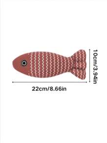 1/3/5PCS Cat Chew Toys, Simulated Plush Mice And Simulated Fish, Containing Catnip To Attract Cats To Play Quietly Without Disturbing People, Excellent Material, Strong And Durable, Suitable For Cats To Play Indoors