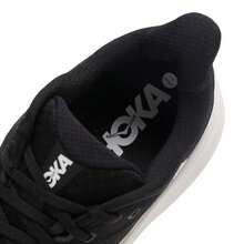 Hoka Clifton 10 Wide Running Shoes, Lightweight Breathable Men's Daily Training Road Running Shoes, 1162032-BWHT - Black/white - View 6