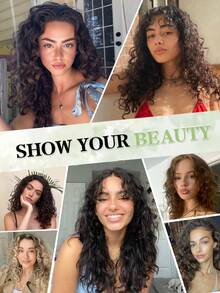 4PCS 12 Inch Clip In Hair Extensions, Invisible Lace Weft,Synthetic Natural Soft Hair Extensions,Suitable For Women And Girls For Daily Or Party Use. - Multicolor - View 8