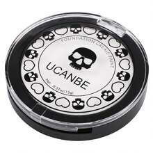 Pintura facial blanca para Halloween de UCANBE, base blanca gótica, base blanca, pintura facial para carnaval, teatro, escenario, cine