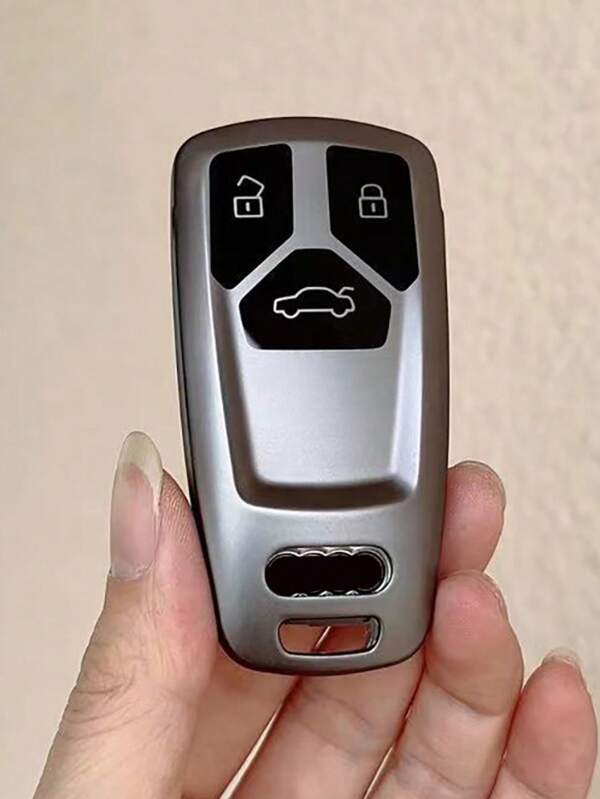 Gray For Audi A4 B9 A5 A6L A6 S4 S5 S7 8W Q7 4M Q5 TT TTS RS Coupe Smart Remote Car Key Case Cover