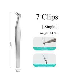 Pinzas para pestañas, herramientas para extensiones de pestañas, rizador de pestañas con clip de pluma dorado, maquillaje de pestañas