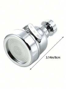 1pc 3-Mode Kitchen Faucet Filter, 360° Swivel Bathroom Sink Faucet Extender With Anti-Splash Shower Head, Home Bathroom Decoration. Small Kitchen & Bathroom Tool