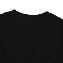 A Loose T-Shirt, Boutique Pattern, Black, White, Navy Blue, Apricot, Dark Gray Casual, Cute, Party, Elegant Sexy, 100% Cotton Casual T-Shirt, Short Sleeve Neutral T-Shirt, Beach, Date Night, Wedding, Sports, Office, Home, Baby Shower, Full Moon, Garden, Dinner, Photo Street.Merry And Bright Christmas Lights Santa Hat Xmas Pajama 2024 T-Shirt - Black - View 8