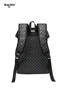 Mochila de gran capacidad con estampado floral de moda para hombres, mochila casual para ir y venir, viajar, para la universidad y laptop, mochila deportiva con cremallera, adecuada para el transporte, gran regalo para hombres