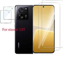 Set da 4 pezzi compatibile con Xiaomi Redmi 14C - 2 pezzi di pellicola protettiva in vetro temperato per schermo + 2 pezzi di pellicola protettiva in vetro temperato per fotocamera, pellicola protettiva anti-graffio per 14T/14T PRO/14/13T/13C/13T Pro, regalo per compleanni, famiglia, amici, protezione per schermo del telefono, accessori per telefono, impermeabile, antiurto, anti-caduta, anti-impronta digitale, copertura completa