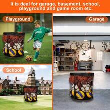 Sports Ball Mesh Bag, Drawstring Gear Package, Large Mesh Net Bag For Basketball, Football, Baseball, Team Sports