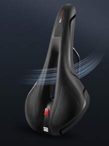 Fahrradsattel Sitz Bergfahrrad Kissen Superweiches dickes Silikon Sitzkissen, universelles Fahrrad Zubehör