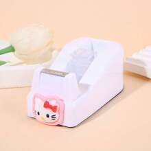 Sanrio Cute Desktop Non-Slip Sanrio Tape Cutter Transparent Tape Dispenser Cartoon Scrapbooking Tapecase Back To School