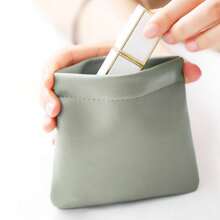 Personalized Gift Initial Digital Bag Mini Beauty Bag, Automatic Closing Storage Bag, Waterproof Makeup Bag, Carry On Key, Lipstick, Data Cable Storage, Travel Carry On And Storage Of Things, Letters A-Z, A Total Of 26 Letters To Choose From, Gifts For Family And Friends, Small Gift Storage, Annual Party Gift Bag Makeup Bags Makeup Organizer Make Up Organizer Makeup Storage Makeup Pouch Make Up Pouch