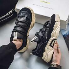 Herren Mode Neuer Stil Vielseitige schwarze Lässig Sportschuhe, Athletikschuh, für männliche Studenten