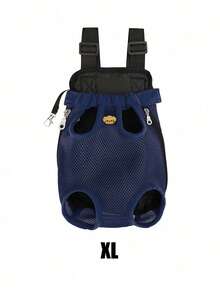 1 Piece New Pet Double Shoulder Backpack, Cute Cartoon Pattern, Suitable For Cats And Small/Medium Dogs Outdoor Use, Portable Breathable Mesh Bag, Pet Carrier Backpack Cat Carrier Cat Backpack Bike Trailer - Multicolor - View 17
