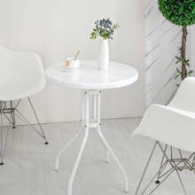 1pc Clear Transparent TPU Round Table Cover, Elastic Edge Easy Installation Round Protective Cover, Waterproof And Oil-Proof, Easy To Clean And Wipe, Suitable For Round Tables In Various Occasions Such As Restaurants, Coffee Tables, Bar Tables, Hotels And Outdoor Picnics, Suitable For All Seasons