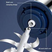 500W Electric Food Processor 5L Stainless Steel Meat Grinder Large Capacity Multifunctional Home Kitchen - Silver - View 3