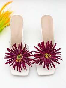 2pcs New Fashion Detachable Chrysanthemum Decor High Quality Ornamental Shoe Clips