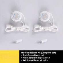 6-Piece Set Of Non-Lacing Buckles, Rotating Fixers For Sports And Outdoor Shoes, Suitable For Both Men And Women, Quick-Release Design, Pre-Assembled - Multicolor - View 8