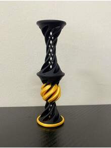 1 3D打印螺旋形坐立不安玩具，弹力球，缓解压力的桌面装饰，办公室礼物，万圣节圣诞派对小礼物，派对小礼物 - 彩色 - 查看 13